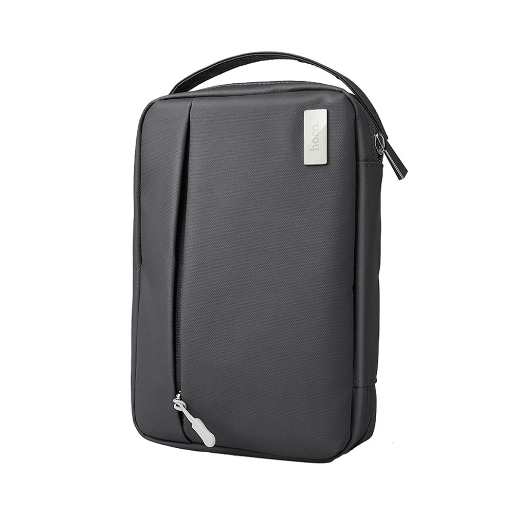 Hoco digital storage táska, szürke, fehér háttér